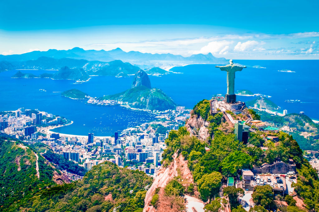 Brazil, Rio de Janeiro - Christ the Redeemer pra onde viajar