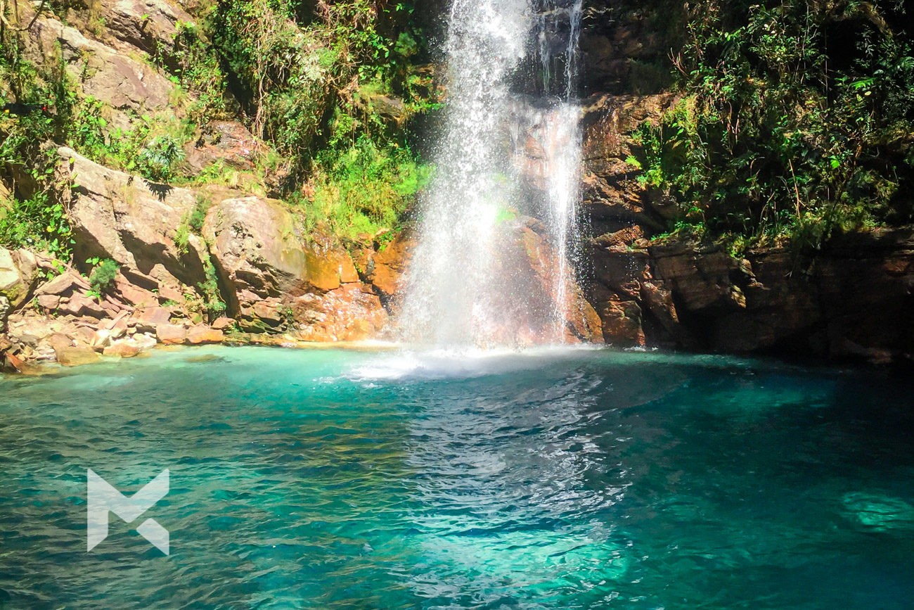 Cachoeira Santa Barbara, Cavalcante - GO Pra onde viajar Junho