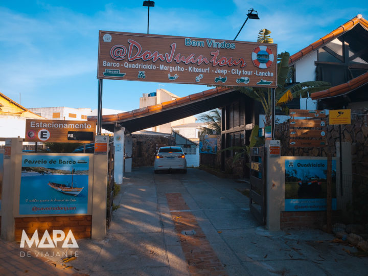 Loja da Don Juan Tour em Arraial do Cabo