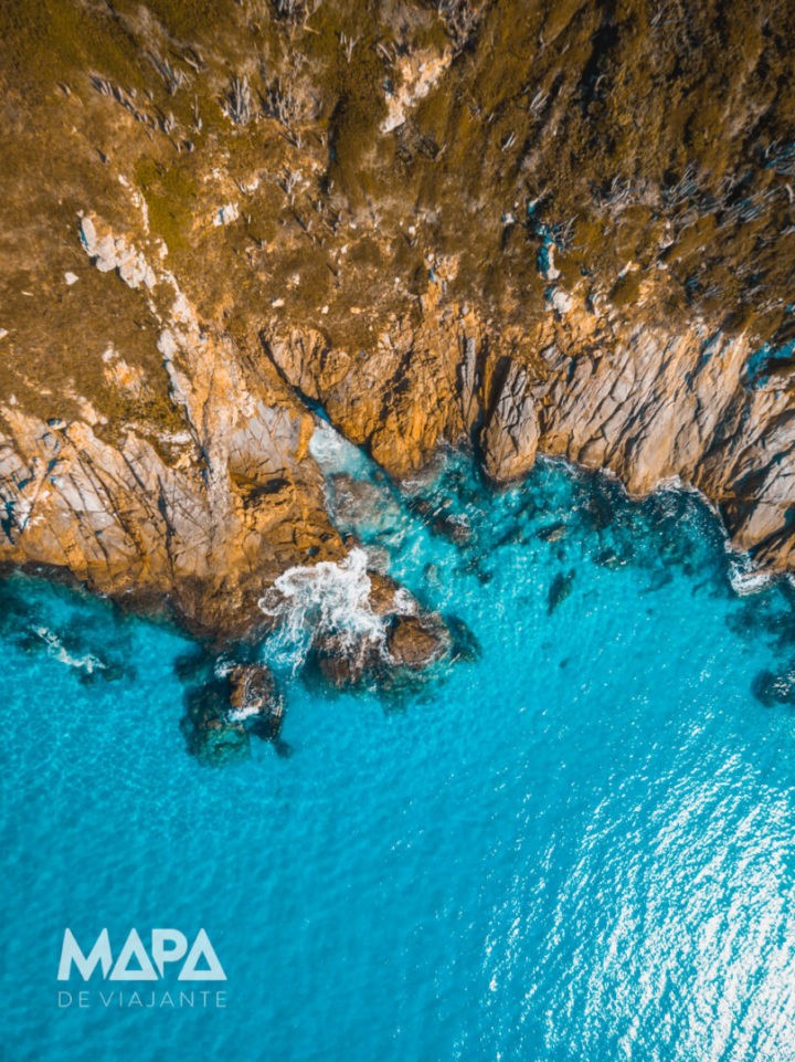 Imagem aérea de Arraial do Cabo