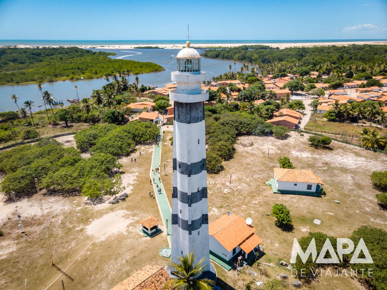 Farol Preguiças em Mandacaru
