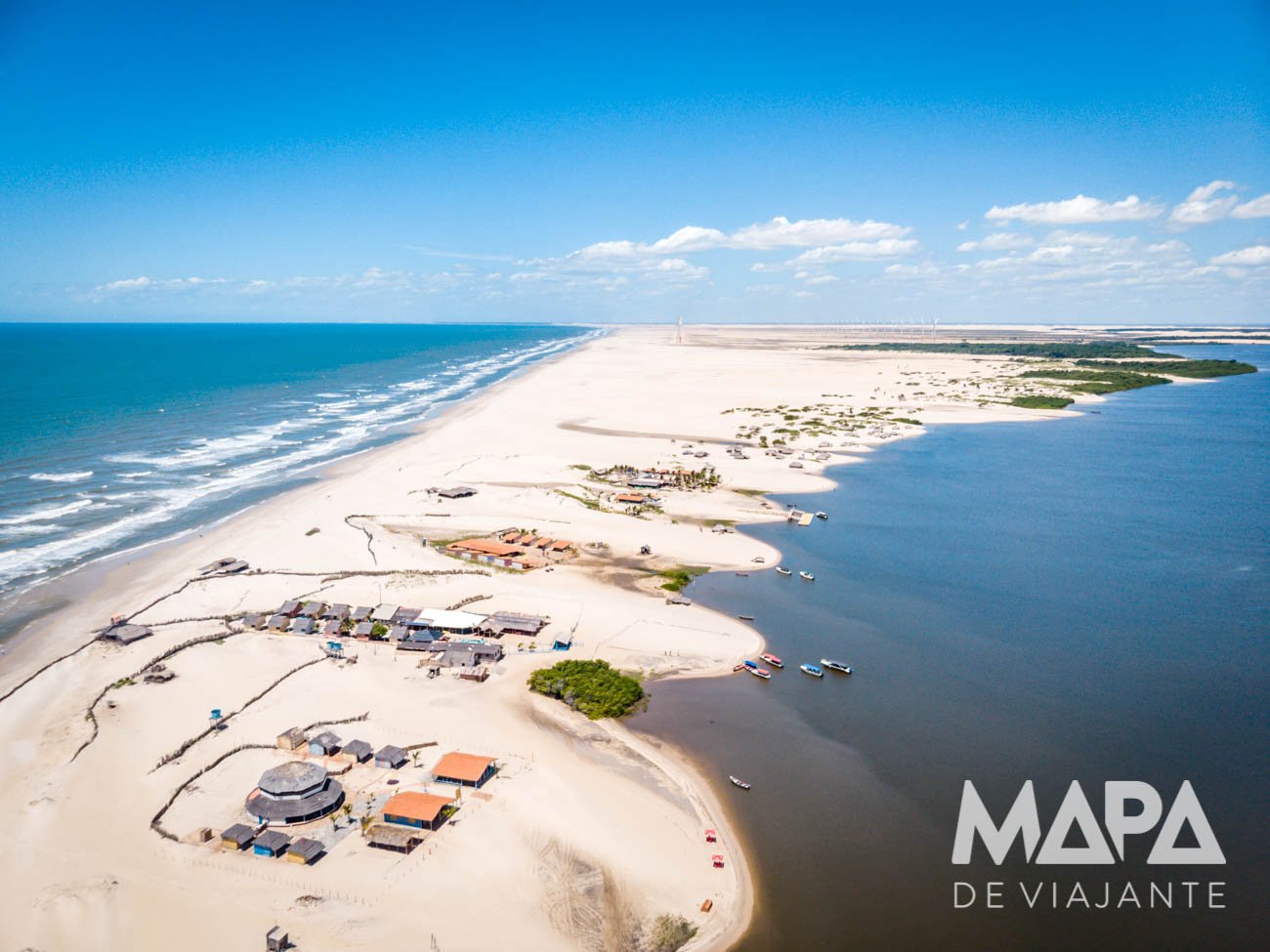Praia de Caburé Rio Preguiças