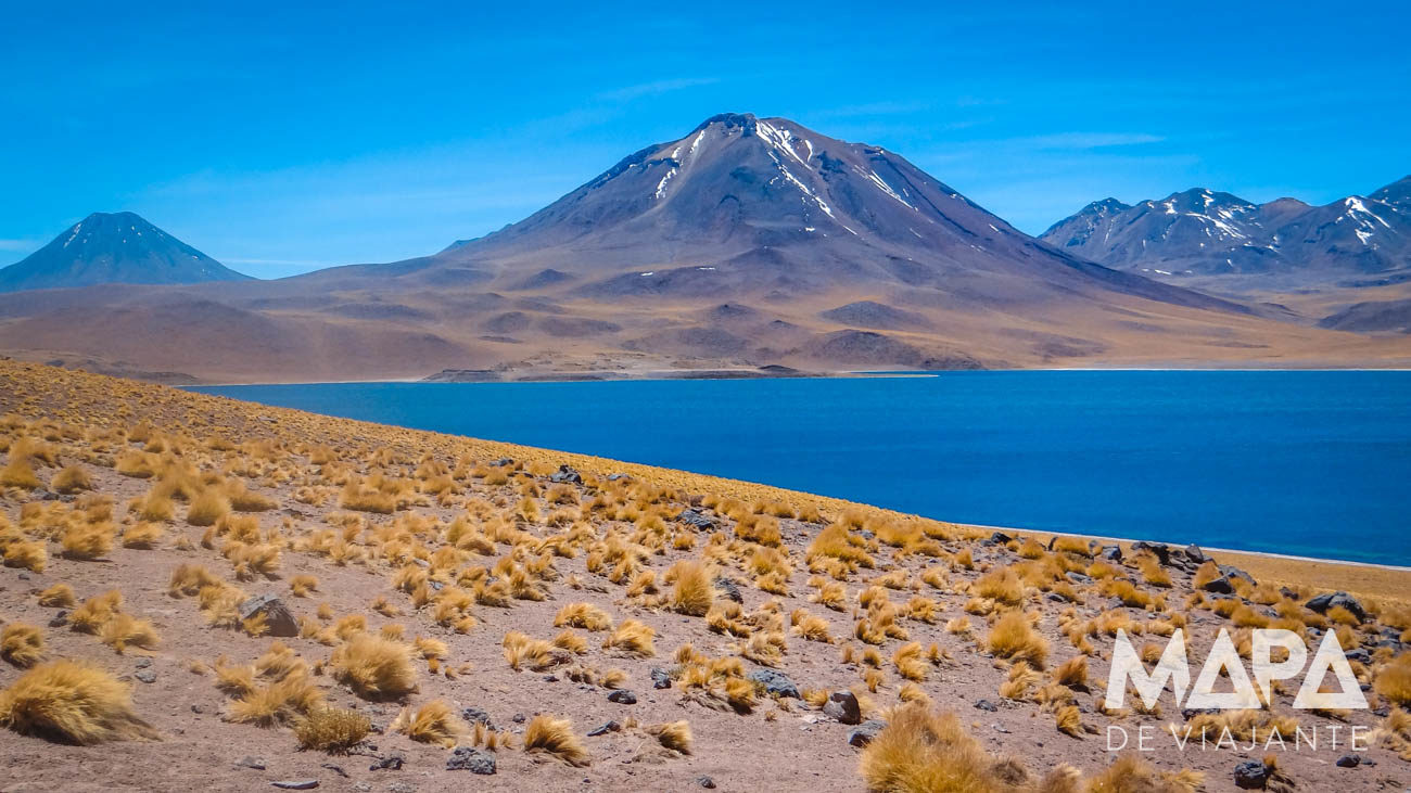 Mapa de Viajante Deserto do Atacama Lagoa Miscanti onde viajar outubro