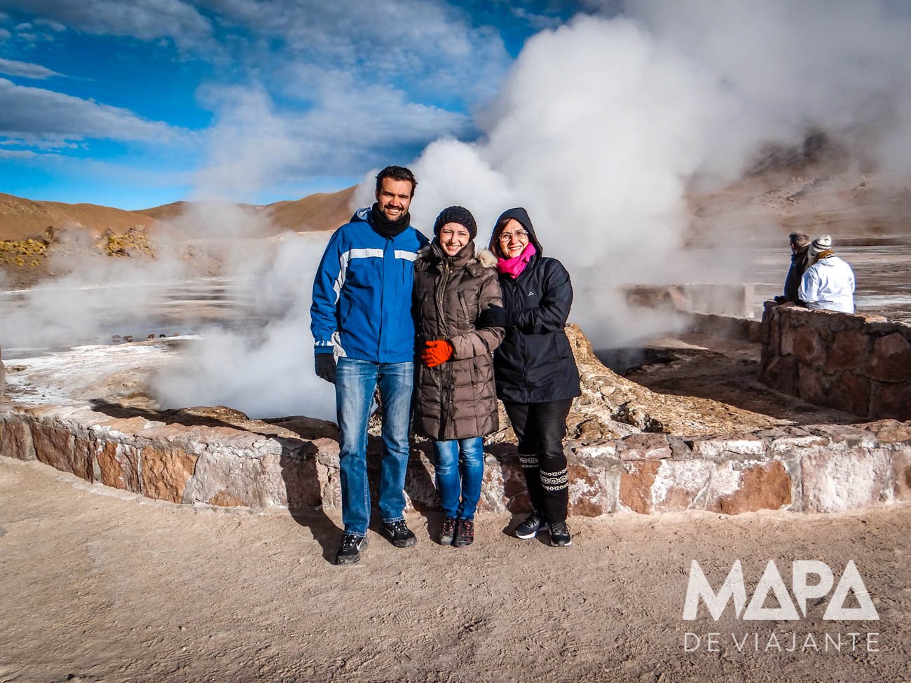 Geyser el Tatio Deserto do Atacama