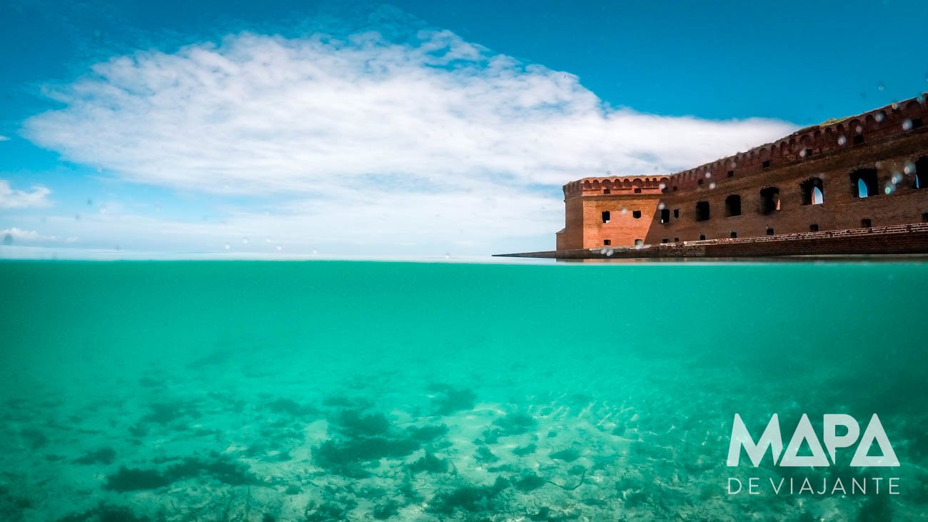 Dry Tortuga Key West Mapa de Viajante
