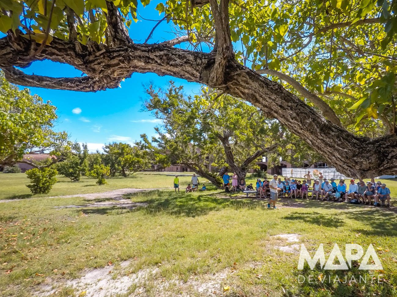 Dry Tortuga Key West Mapa de Viajante
