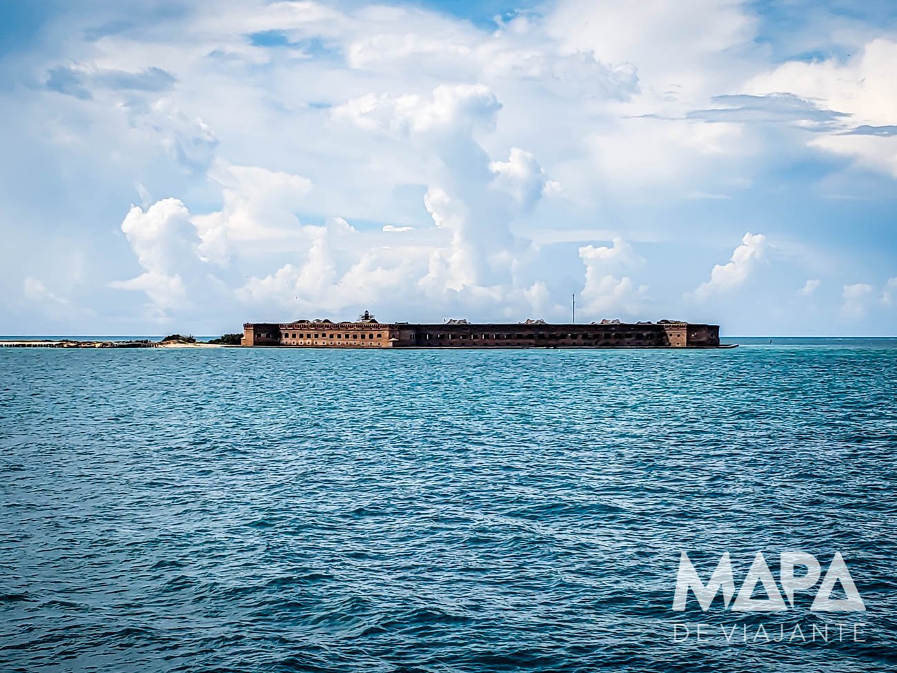 Dry Tortuga Key West Mapa de Viajante