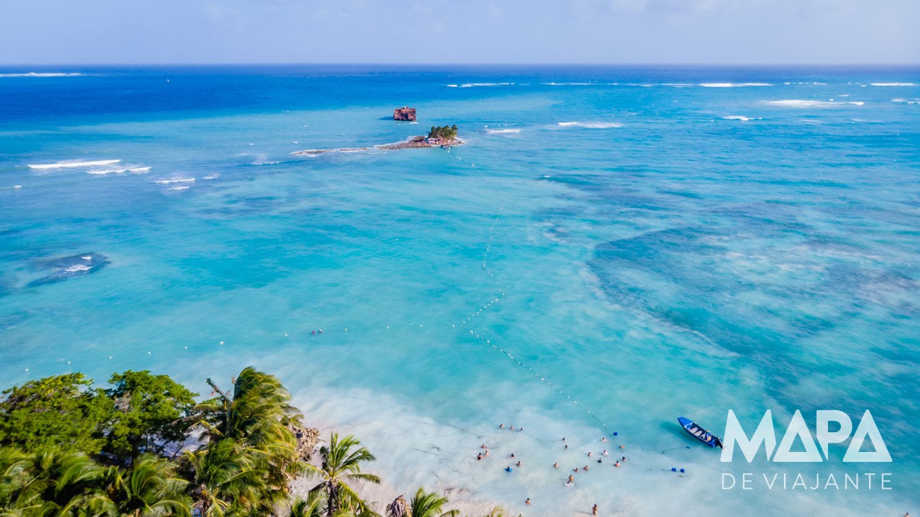 Praia e Ilha de Rocky Cay O que fazer em San Andrés