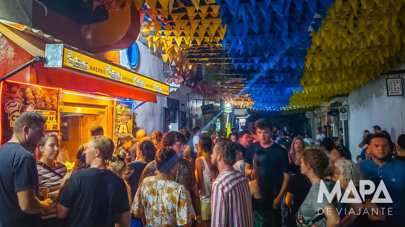 Noite na Colômbia
