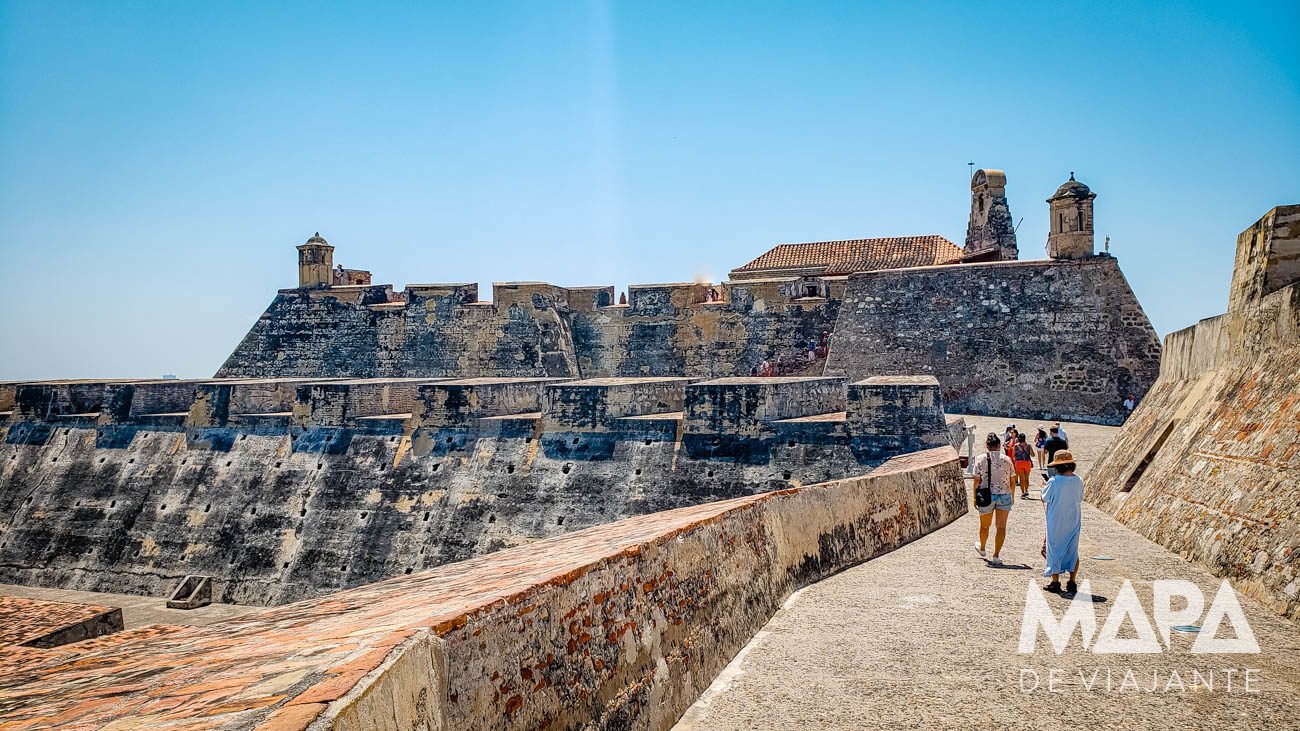 Castelo de San Felipe em Cartagena