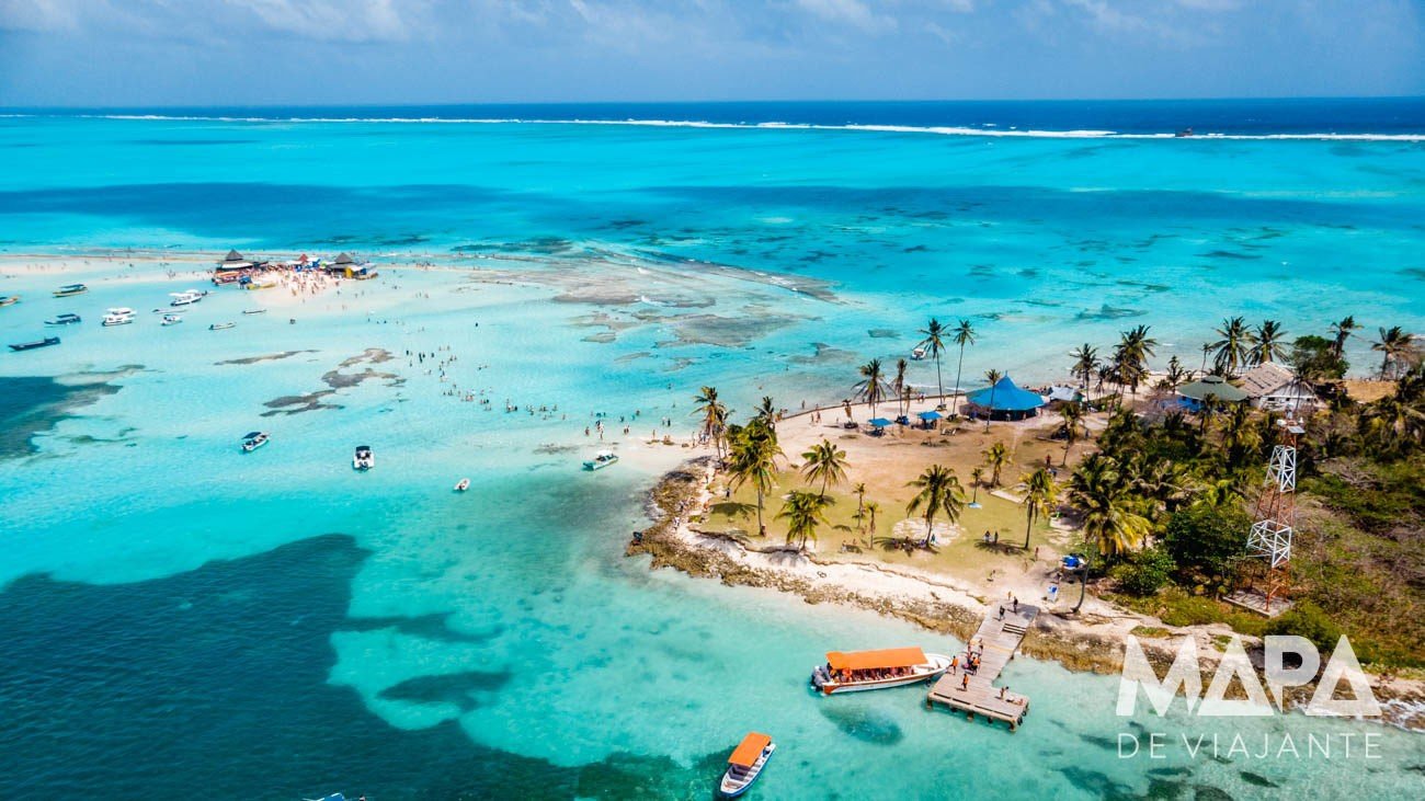 Isla El Acuario Mapa de Viajante
