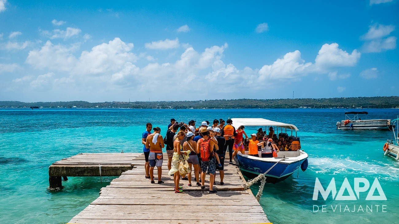 Haynes Cay Desembarque Mapa de Viajante
