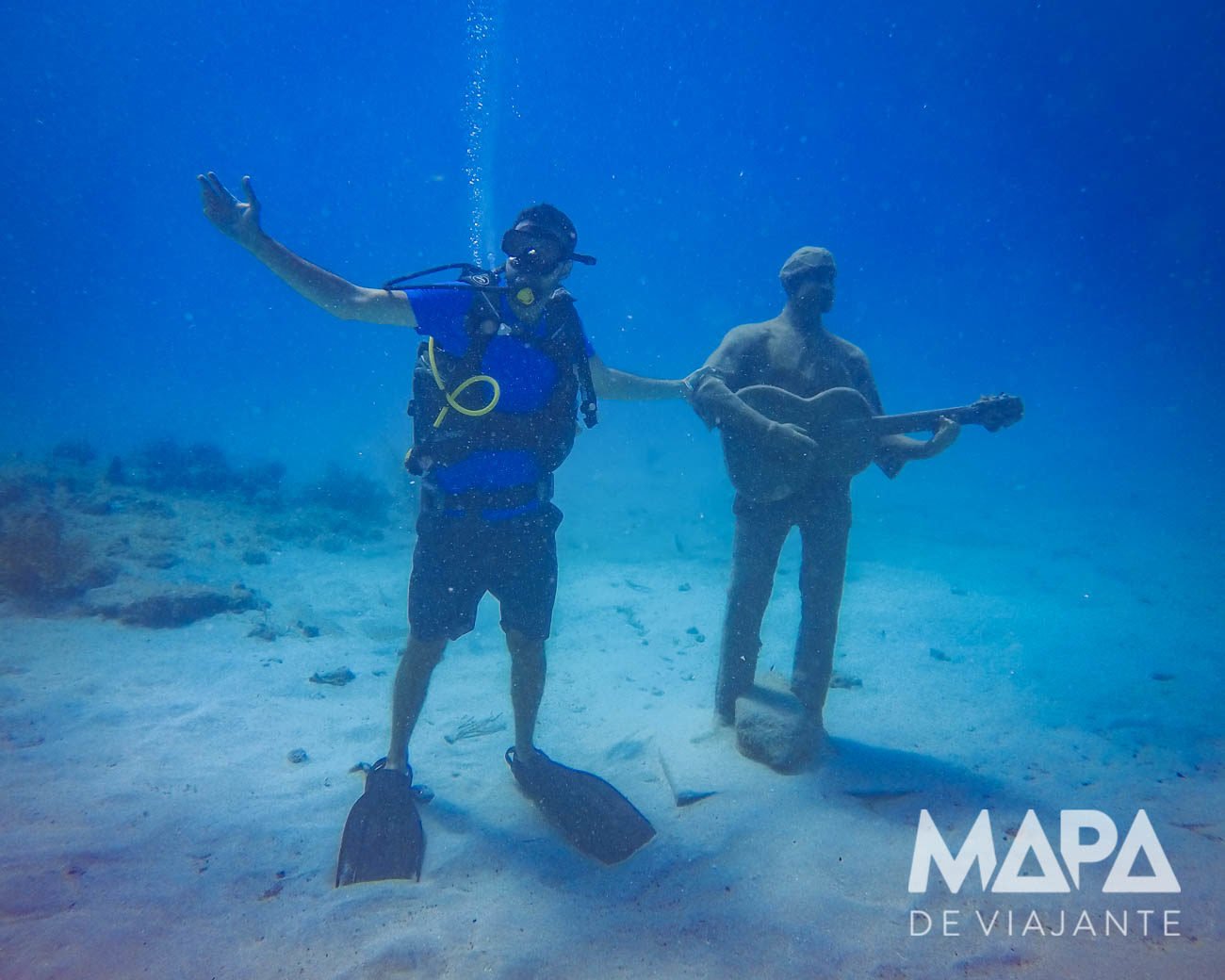 Estátuas Punta Padi em San Andrés