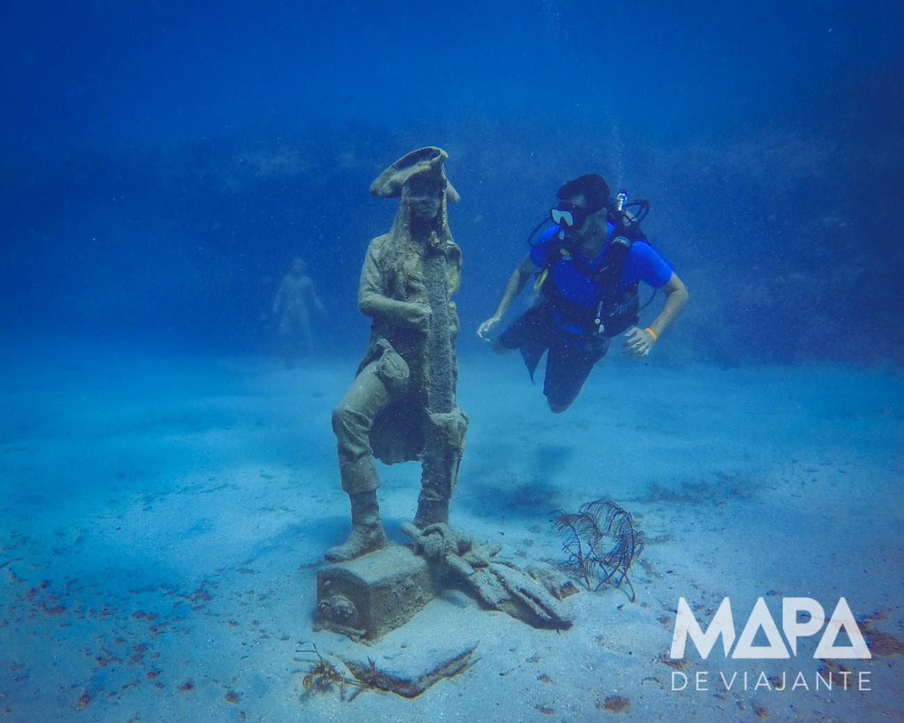 Estátuas Punta Padi em San Andrés