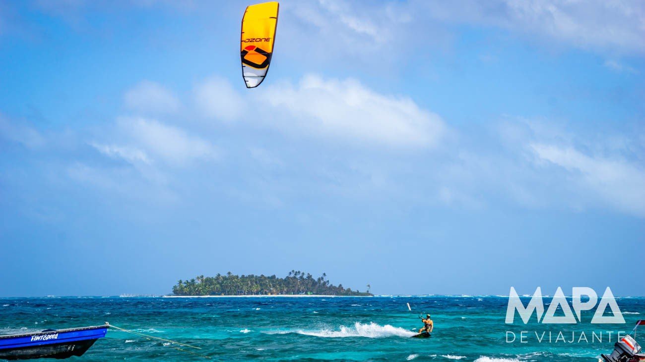 Kite surf na Spratt Bight