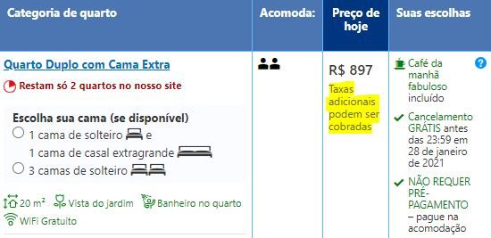 Booking Mapa de Viajante