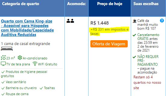 Booking Mapa de Viajante
