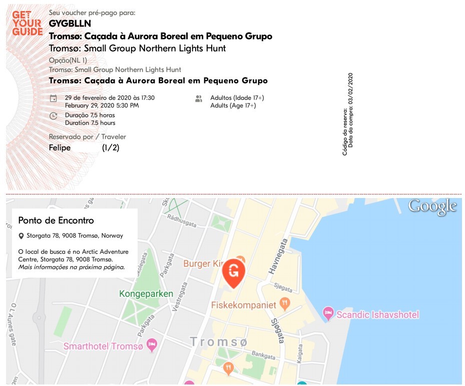 Reservar passeios online Get Your Guide