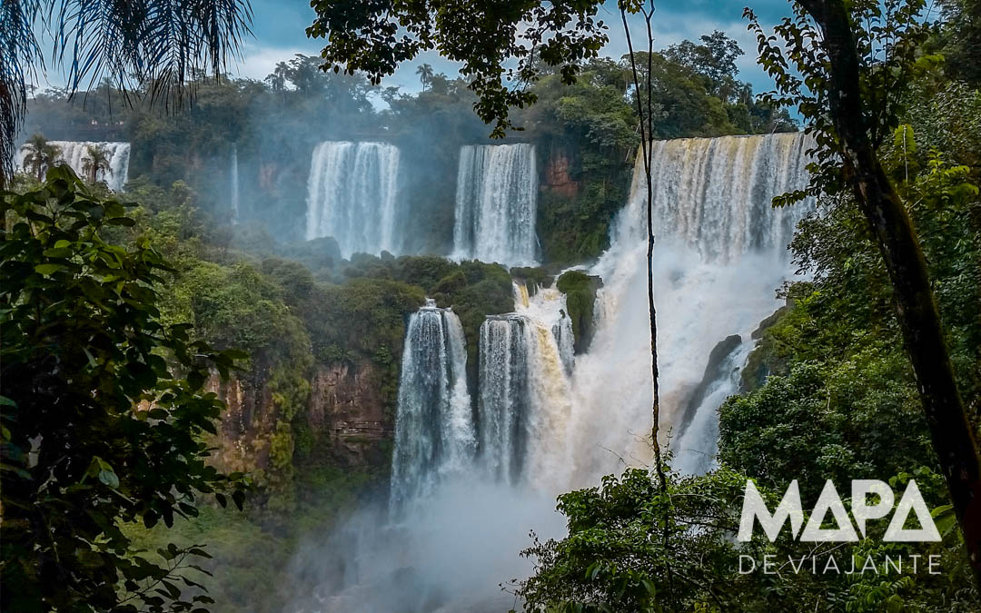 Cataratas de Foz do Iguaçu Mapa de Viajante