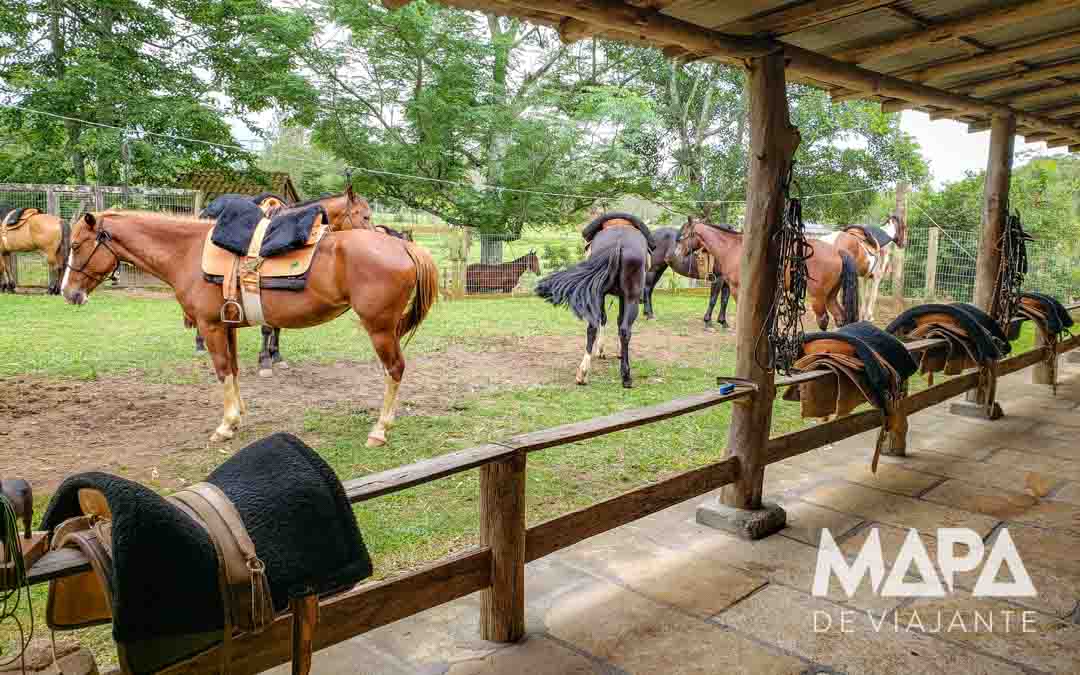 Fazenda EcoCanyons Cavalgada Mapa de Viajante