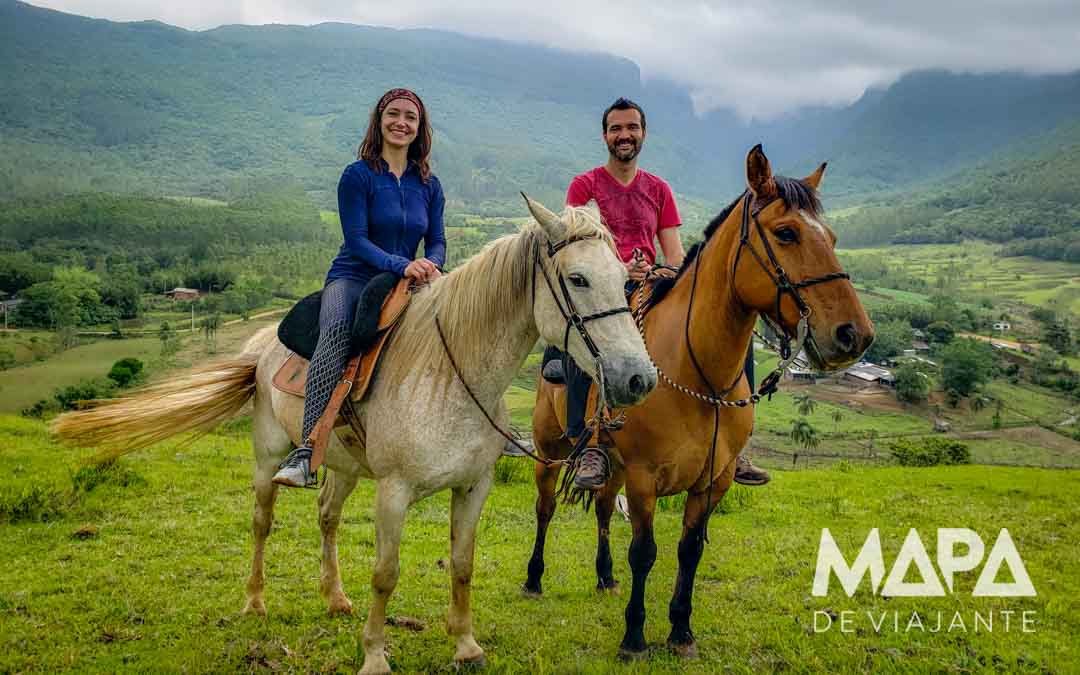 Fazenda EcoCanyons Cavalgada Mapa de Viajante