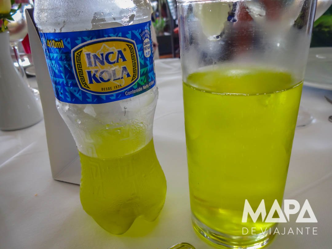 Inca Cola bebida típica Peru
