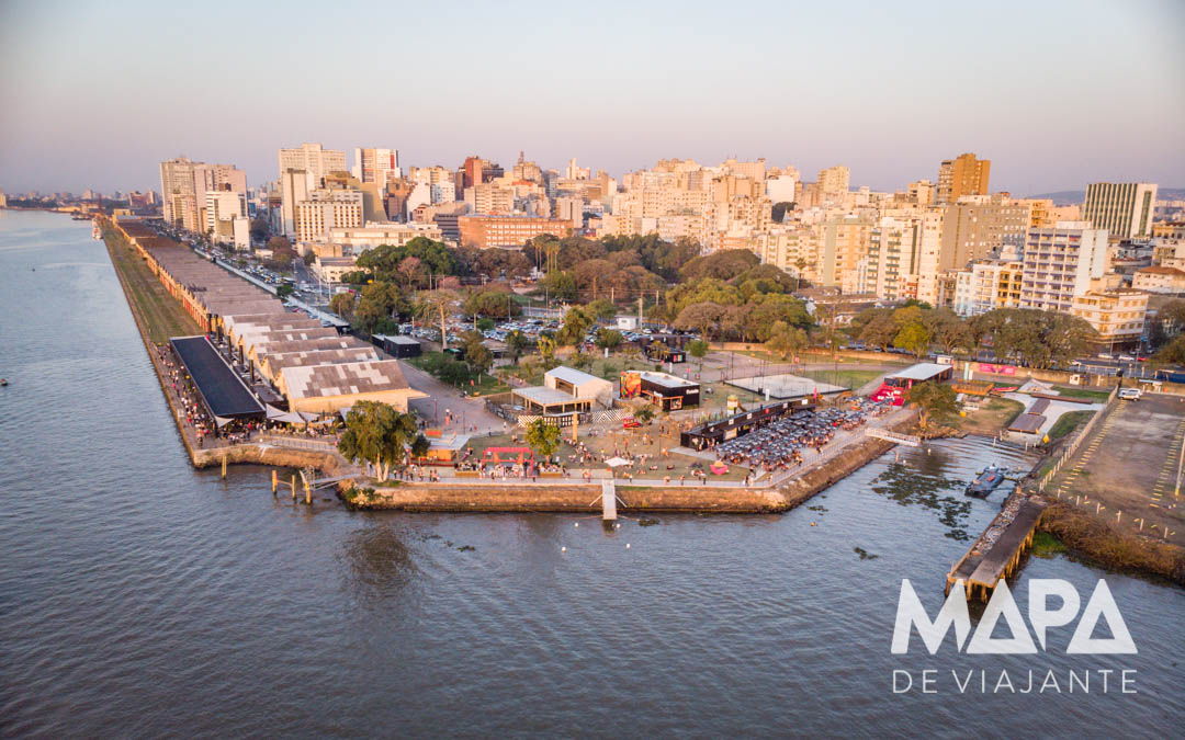 Orla do Guaíba Cais Embarcadero Porto Alegre