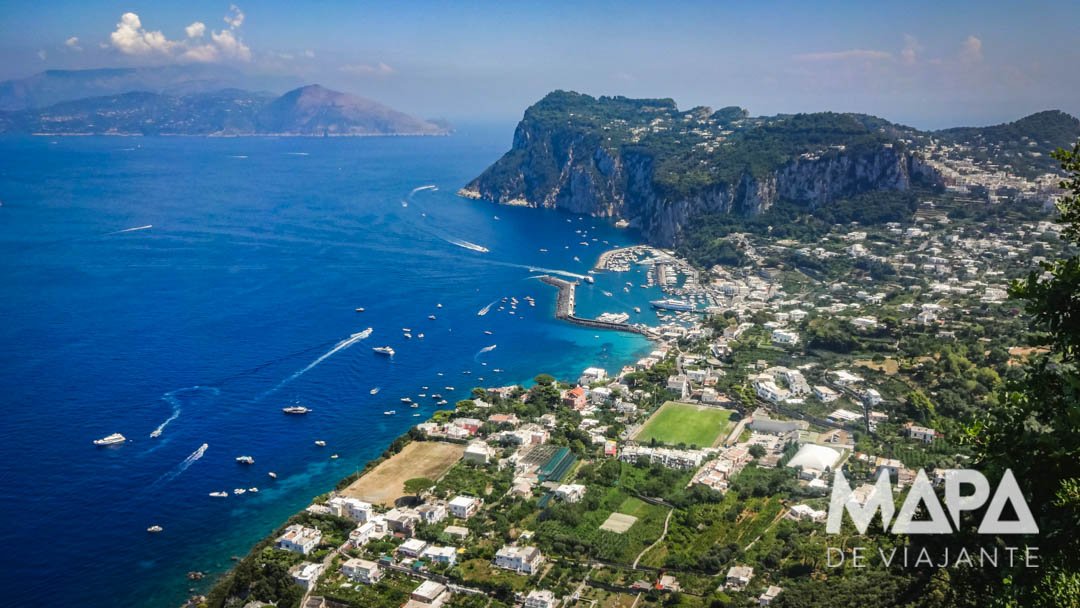 Ilha de Capri Itália