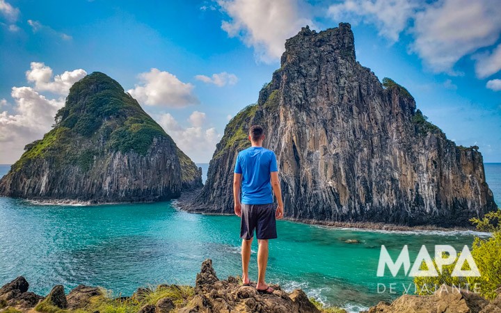 Baía dos Porcos Morro Dois irmãos Fernando de Noronha