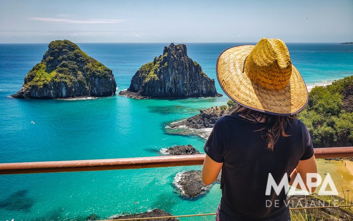 Mirante Baía dos Porcos Fernando de Noronha