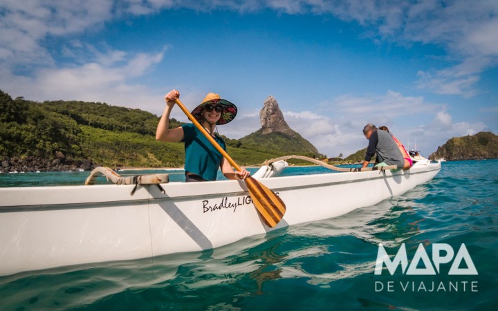 Canoa Havaiana Fernando de Noronha