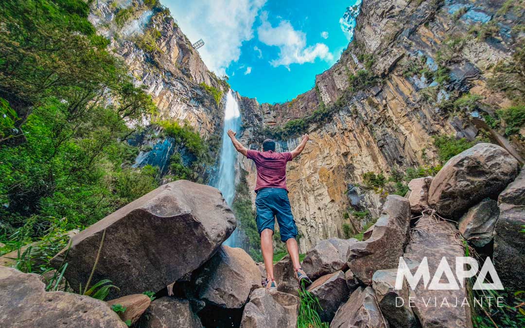 Trilha Cachoeira do Avencal O que fazer Urubici /SC