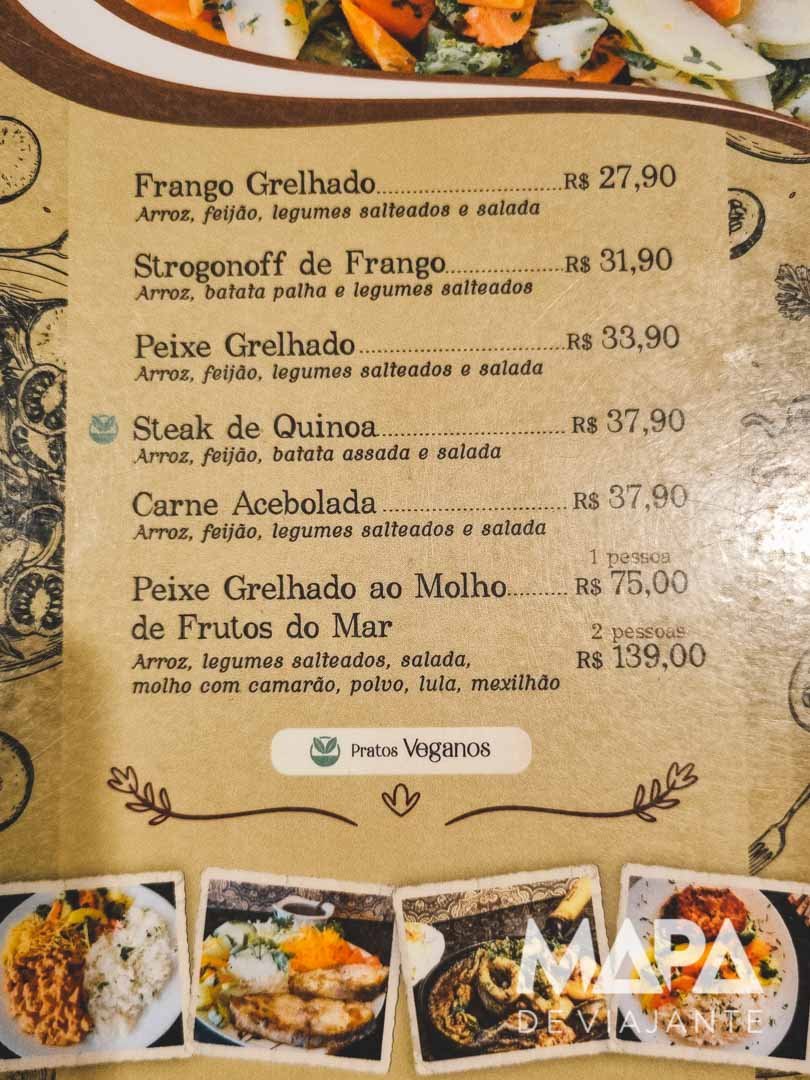 Quanto custa comer em Ilha Grande
