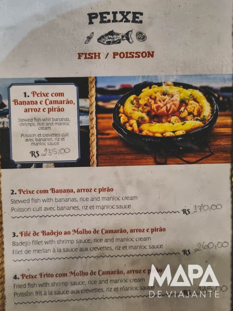 Quanto custa comer em Ilha Grande