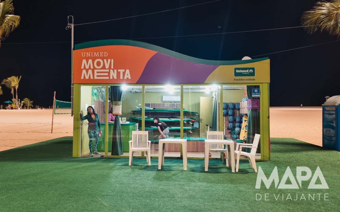 Atividades e esportes na Praia de Iracema