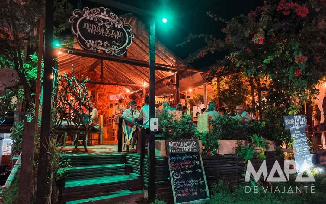 Restaurante Rústico O que fazer Jericoacoara