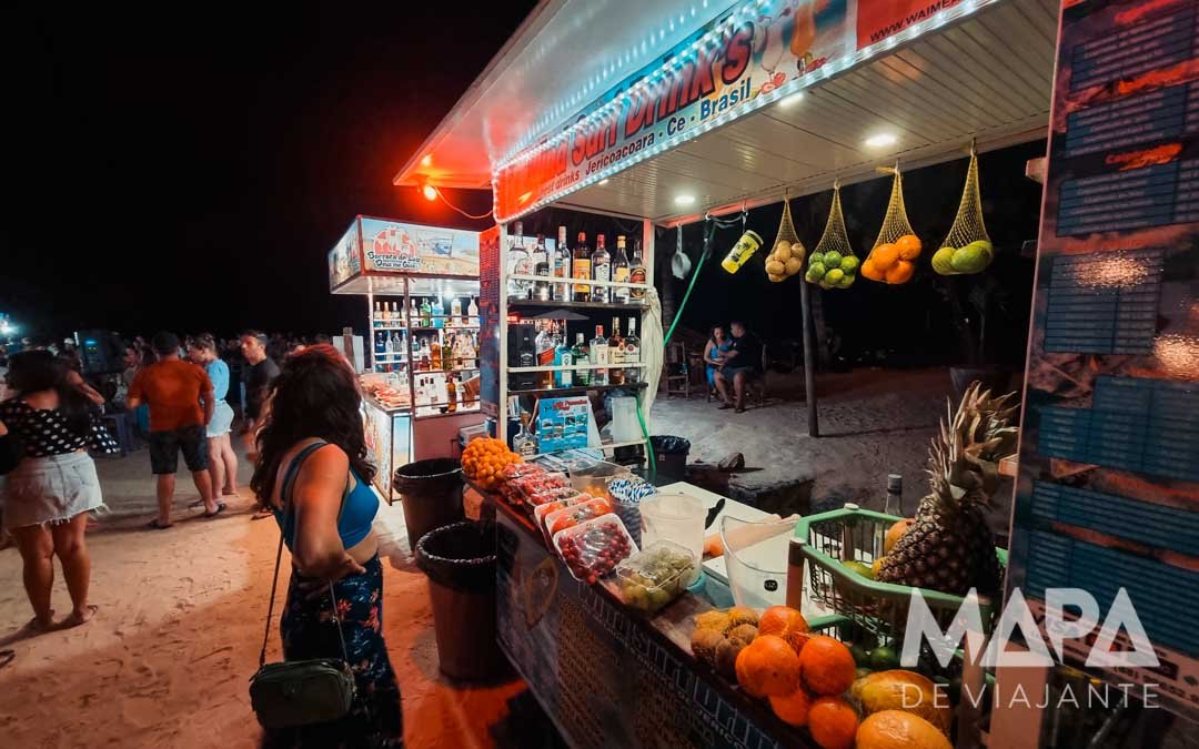 Praia de JEri o que fazer a noite em Jericoacoara