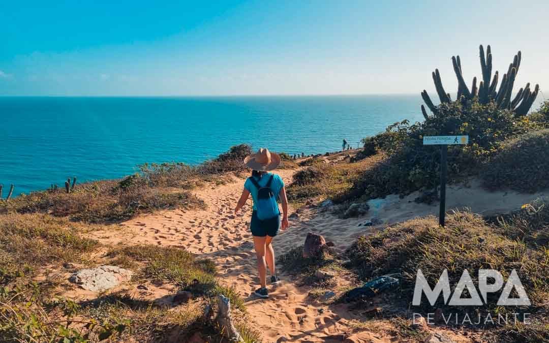 Trilha até Pedra Furada Jericoacoara