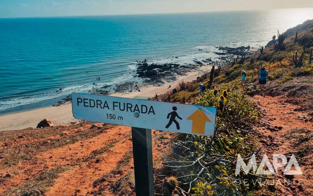 Trilha até Pedra Furada Jericoacoara