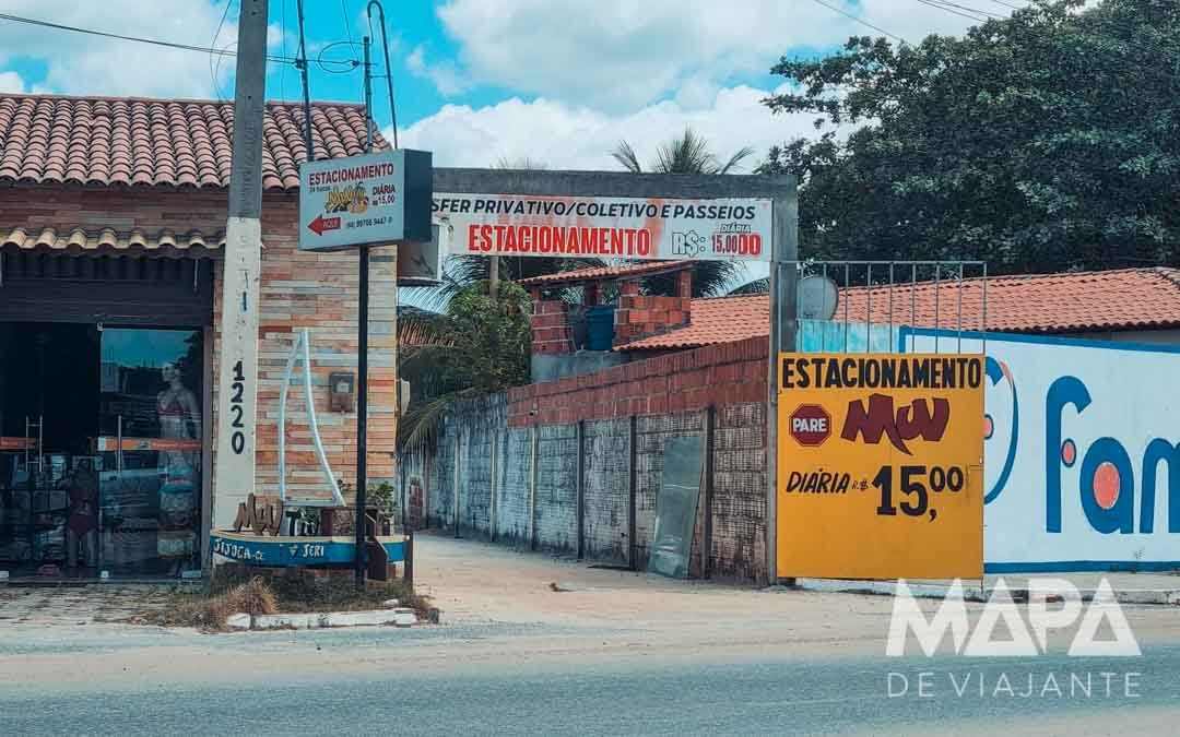 Estacionamento Central Jijoca de Jericoacoara
