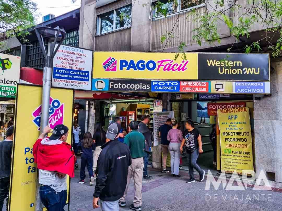 Pago Fácil Western Union Argentina Mendoza