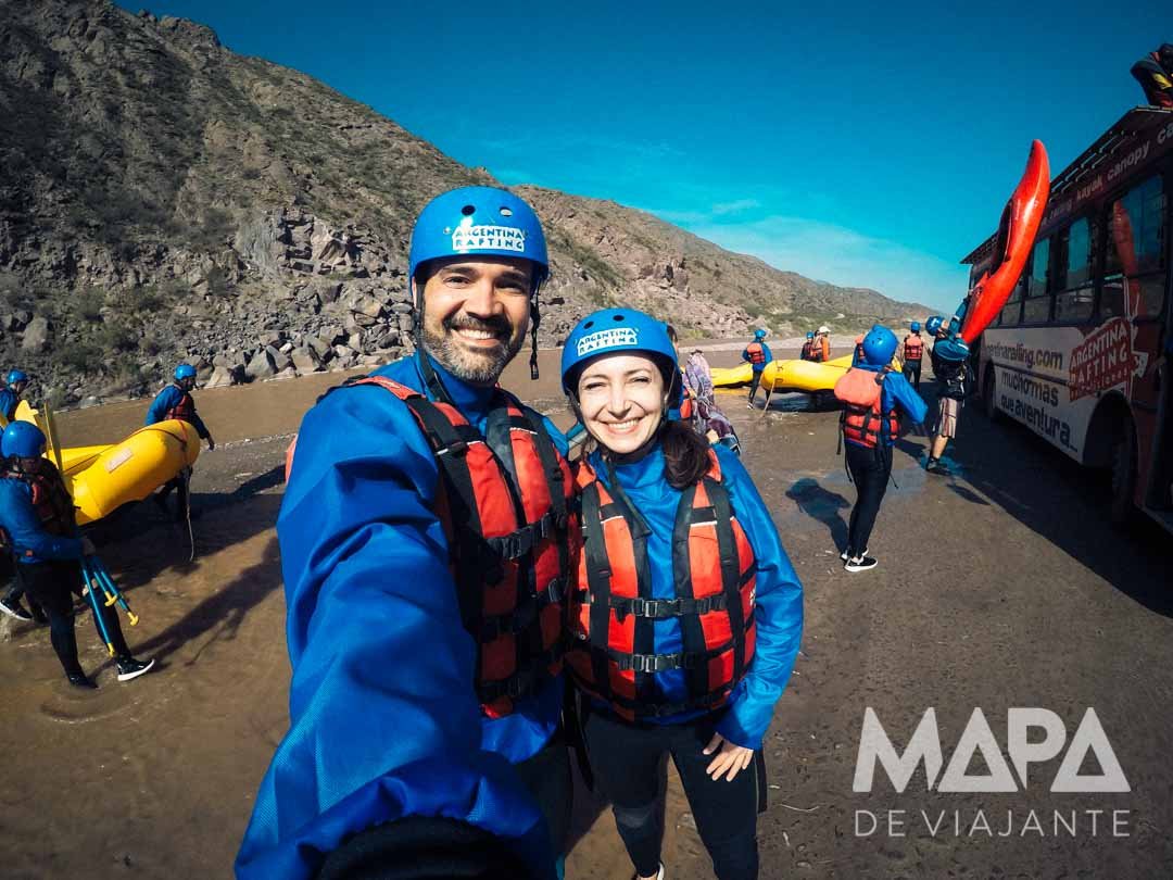 Rafting no Rio Mendoza
