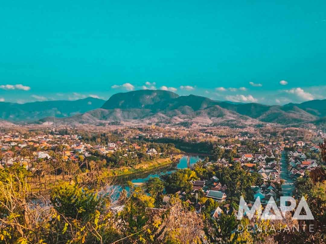 Luang Prabang Laos Mount Phousi
