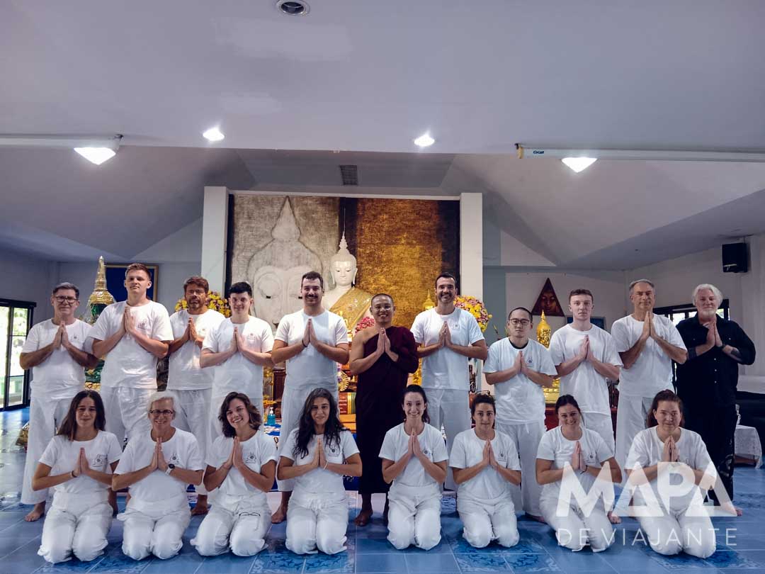 Tailândia Chiang Mai Retiro Meditação Budista Monk Chat