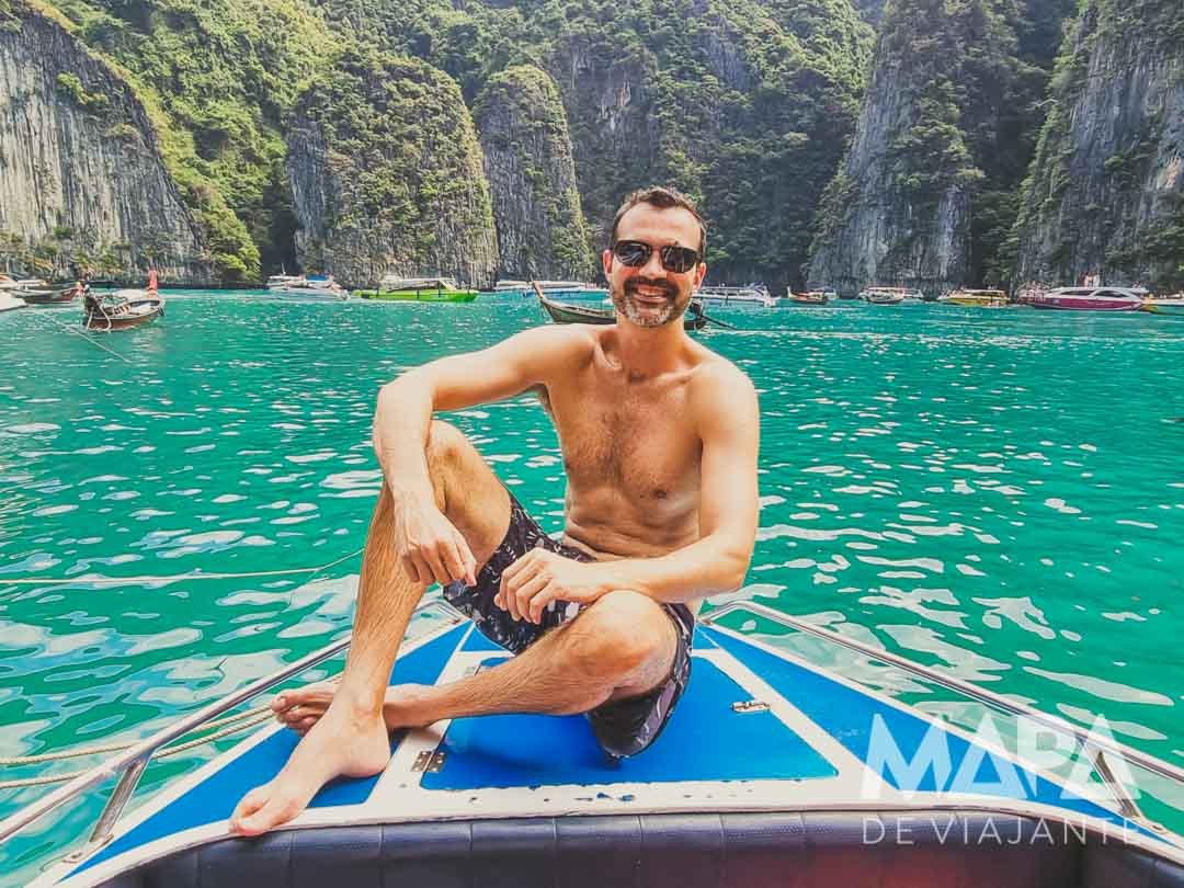 Mapa de Viajante 100 dias Ásia Tailândia Koh Phi Phi