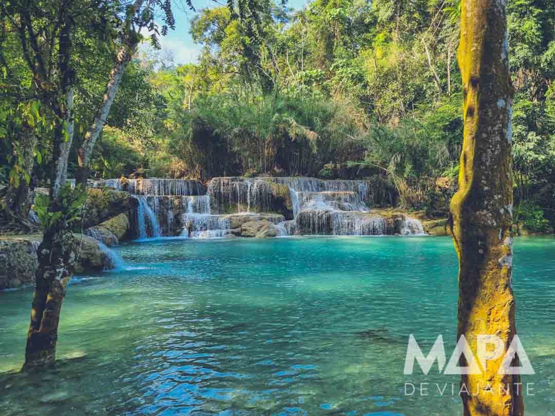 Luang Prabang Kuang Si Falls