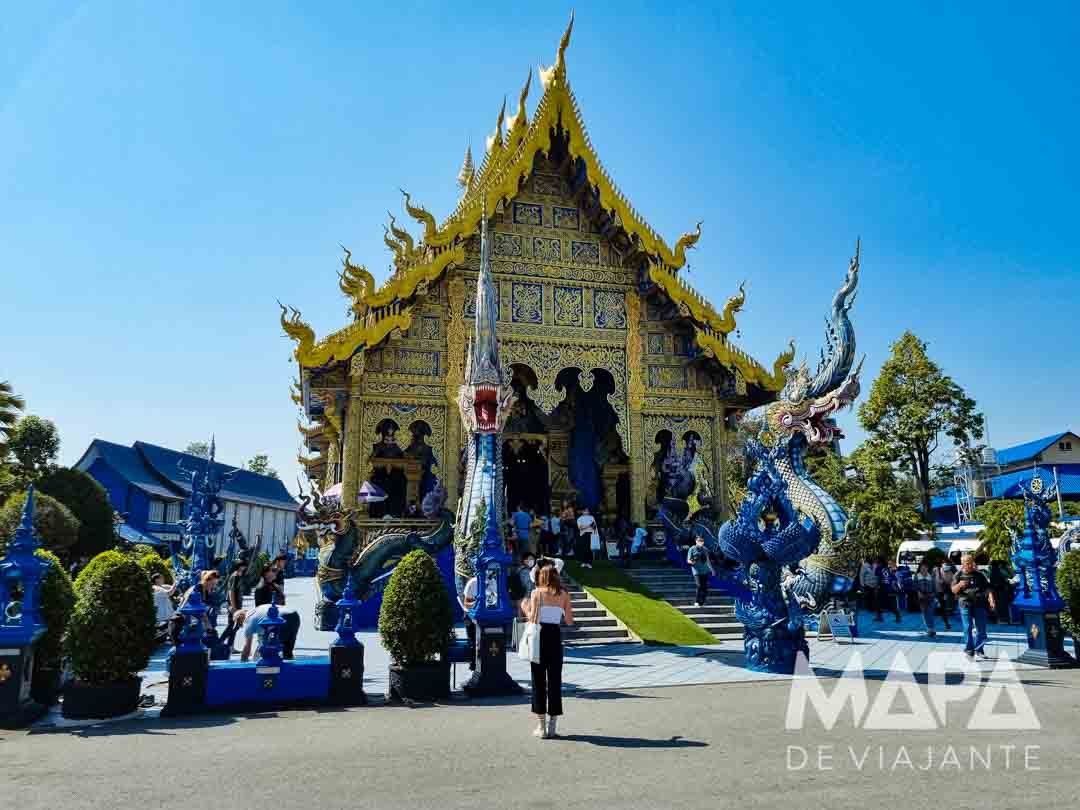 Templo Azul Blue Temple WAT RONG SUEA TEN