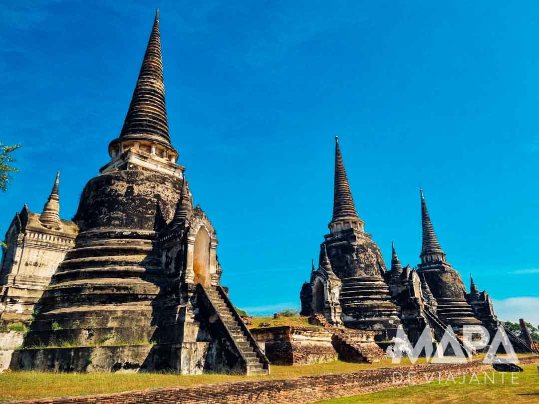 Tailândia Bangkok Templos de Ayutthaya