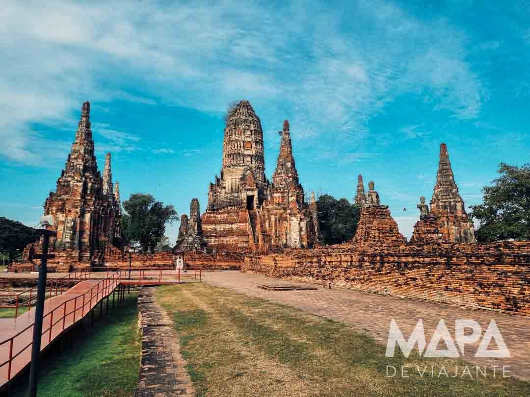 Tailândia Bangkok Templos de Ayutthaya