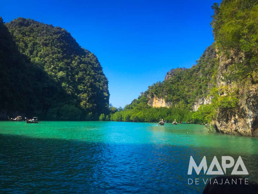 Ilha Hong Lagoon Tailândia Krabi